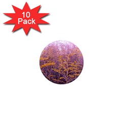 Pink Goldenrod 1  Mini Magnet (10 Pack)  by okhismakingart