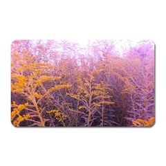 Pink Goldenrod Magnet (rectangular) by okhismakingart