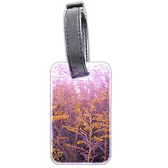 Pink Goldenrod Luggage Tags (two Sides) by okhismakingart