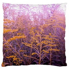 Pink Goldenrod Large Cushion Case (two Sides) by okhismakingart