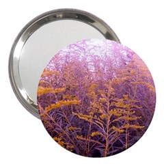 Pink Goldenrod 3  Handbag Mirrors by okhismakingart