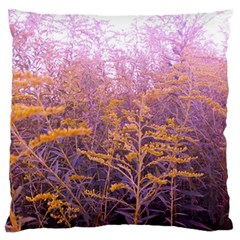 Pink Goldenrod Standard Flano Cushion Case (one Side) by okhismakingart