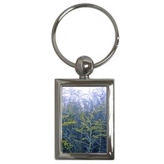 Blue Goldenrod Key Chains (rectangle)  by okhismakingart