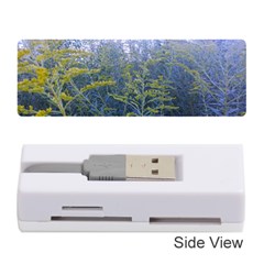 Blue Goldenrod Memory Card Reader (stick) by okhismakingart