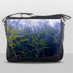 Blue Goldenrod Messenger Bag by okhismakingart