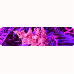 Pink And Blue Sideways Sumac Large Bar Mats by okhismakingart