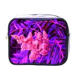 Pink and Blue Sideways Sumac Mini Toiletries Bag (One Side) Front