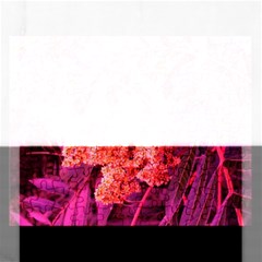 Pink Sideways Sumac Rectangular Jigsaw Puzzl by okhismakingart