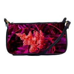 Pink Sideways Sumac Shoulder Clutch Bag by okhismakingart