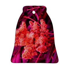 Pink Sideways Sumac Bell Ornament (two Sides) by okhismakingart