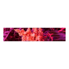 Pink Sideways Sumac Velvet Scrunchie by okhismakingart