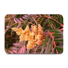 Pale Yellow And Green Sideways Sumac Plate Mats by okhismakingart