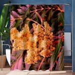 Pale Yellow and Green Sideways Sumac Shower Curtain 60  x 72  (Medium)  60 x72  Curtain