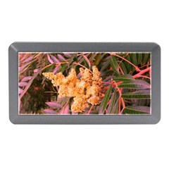 Pale Yellow And Green Sideways Sumac Memory Card Reader (mini) by okhismakingart