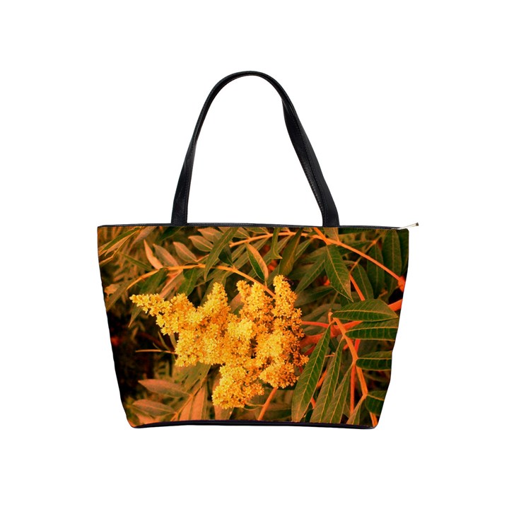 Yellow Sideways Sumac Classic Shoulder Handbag