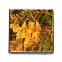 Yellow Sideways Sumac Memory Card Reader (square 5 Slot) by okhismakingart