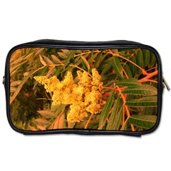 Yellow Sideways Sumac Toiletries Bag (two Sides) by okhismakingart