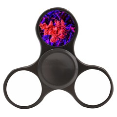 Red And Blue Sideways Sumac Finger Spinner