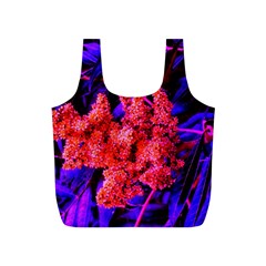 Green And Gold Sideways Sumac Full Print Recycle Bag (s) by okhismakingart