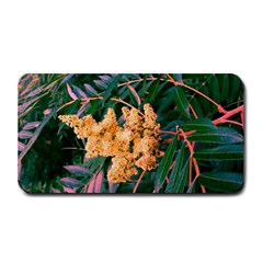 Green And Gold Sideways Sumac Medium Bar Mats by okhismakingart