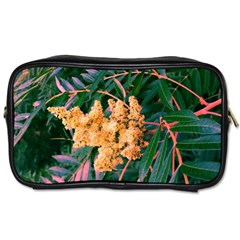 Green And Gold Sideways Sumac Toiletries Bag (one Side) by okhismakingart