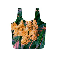 Green And Gold Sideways Sumac Full Print Recycle Bag (s) by okhismakingart