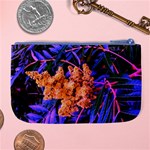 Blue and Gold Sideways Sumac Large Coin Purse Back