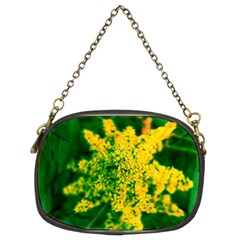 Yellow Sumac Bloom Chain Purse (two Sides) by okhismakingart