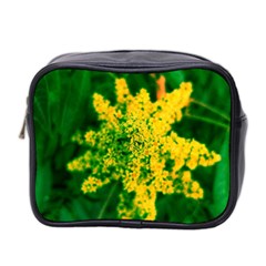 Yellow Sumac Bloom Mini Toiletries Bag (two Sides) by okhismakingart