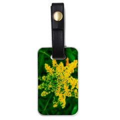 Yellow Sumac Bloom Luggage Tags (one Side)  by okhismakingart