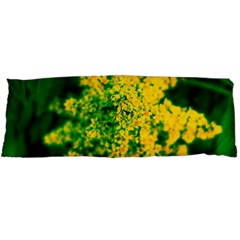 Yellow Sumac Bloom Body Pillow Case Dakimakura (two Sides) by okhismakingart