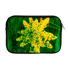 Yellow Sumac Bloom Apple Macbook Pro 17  Zipper Case by okhismakingart