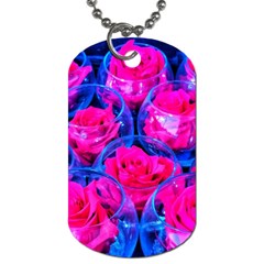 Rose Bowls Dog Tag (one Side) by okhismakingart