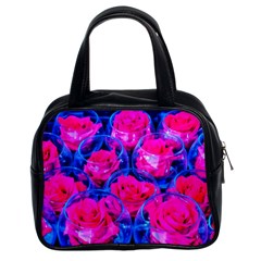 Rose Bowls Classic Handbag (two Sides) by okhismakingart