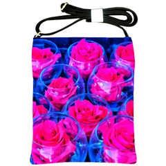 Rose Bowls Shoulder Sling Bag by okhismakingart