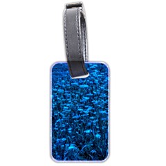 Blue Queen Anne s Lace Hillside Luggage Tags (two Sides) by okhismakingart