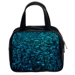 Blue-Green Queen Annes Lace Hillside Classic Handbag (Two Sides) Front