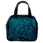 Blue-Green Queen Annes Lace Hillside Classic Handbag (Two Sides) Back