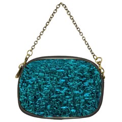 Blue-green Queen Annes Lace Hillside Chain Purse (one Side) by okhismakingart