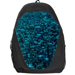 Blue-green Queen Annes Lace Hillside Backpack Bag by okhismakingart