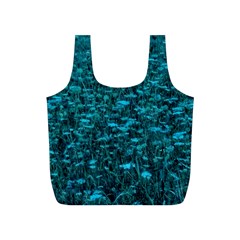 Blue-green Queen Annes Lace Hillside Full Print Recycle Bag (s) by okhismakingart