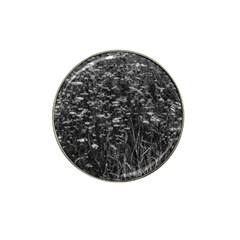 Black And White Queen Anne s Lace Hillside Hat Clip Ball Marker by okhismakingart