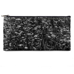 Black And White Queen Anne s Lace Hillside Pencil Cases by okhismakingart