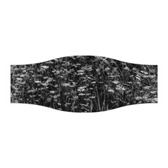 Black And White Queen Anne s Lace Hillside Stretchable Headband by okhismakingart