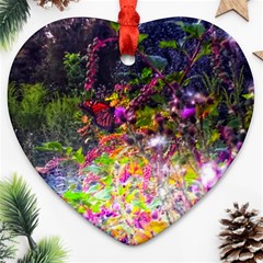 Magic Butterfly Ornament (heart) by okhismakingart