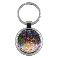 Magic Butterfly Key Chains (round)  by okhismakingart