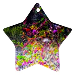 Magic Butterfly Star Ornament (two Sides) by okhismakingart