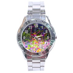 Magic Butterfly Stainless Steel Analogue Watch by okhismakingart