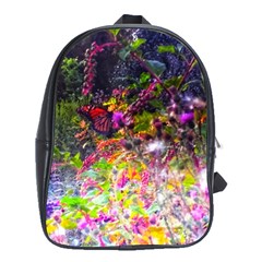 Magic Butterfly School Bag (xl) by okhismakingart