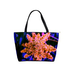 Yellow, Pink, And Blue Sumac Bloom Classic Shoulder Handbag by okhismakingart